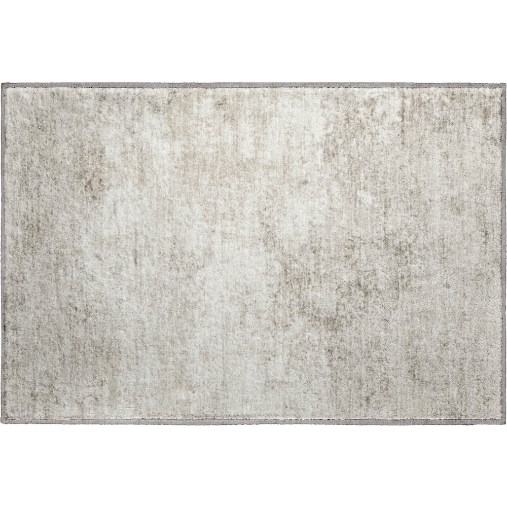 Premium Machine Washable Mayfield AMF1027 Ivory 1'8" x 2'6" Rug. Picture 1