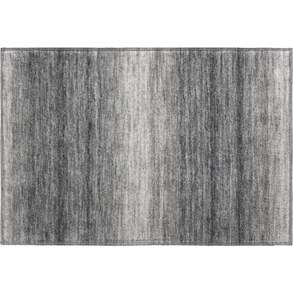 Premium Machine Washable Mayfield AMF1033 Gray 1'8" x 2'6" Rug. Picture 1
