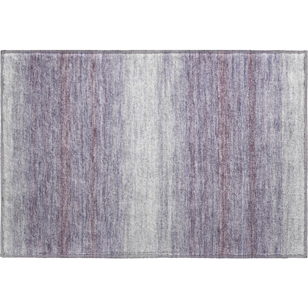 Premium Machine Washable Mayfield AMF1033 Lavender 1'8" x 2'6" Rug. Picture 1