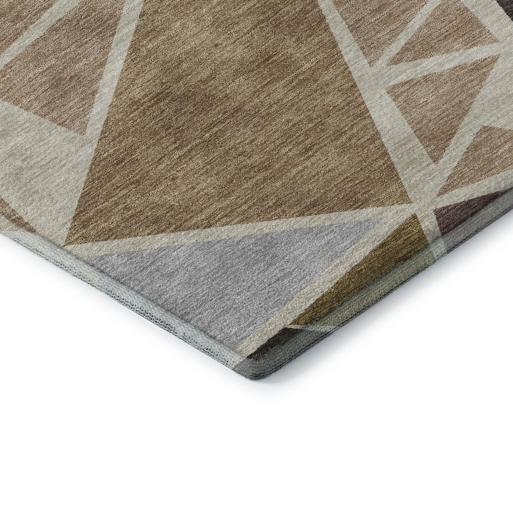 Premium Machine Washable Mayfield AMF1039 Beige 1'8" x 2'6" Rug. Picture 3