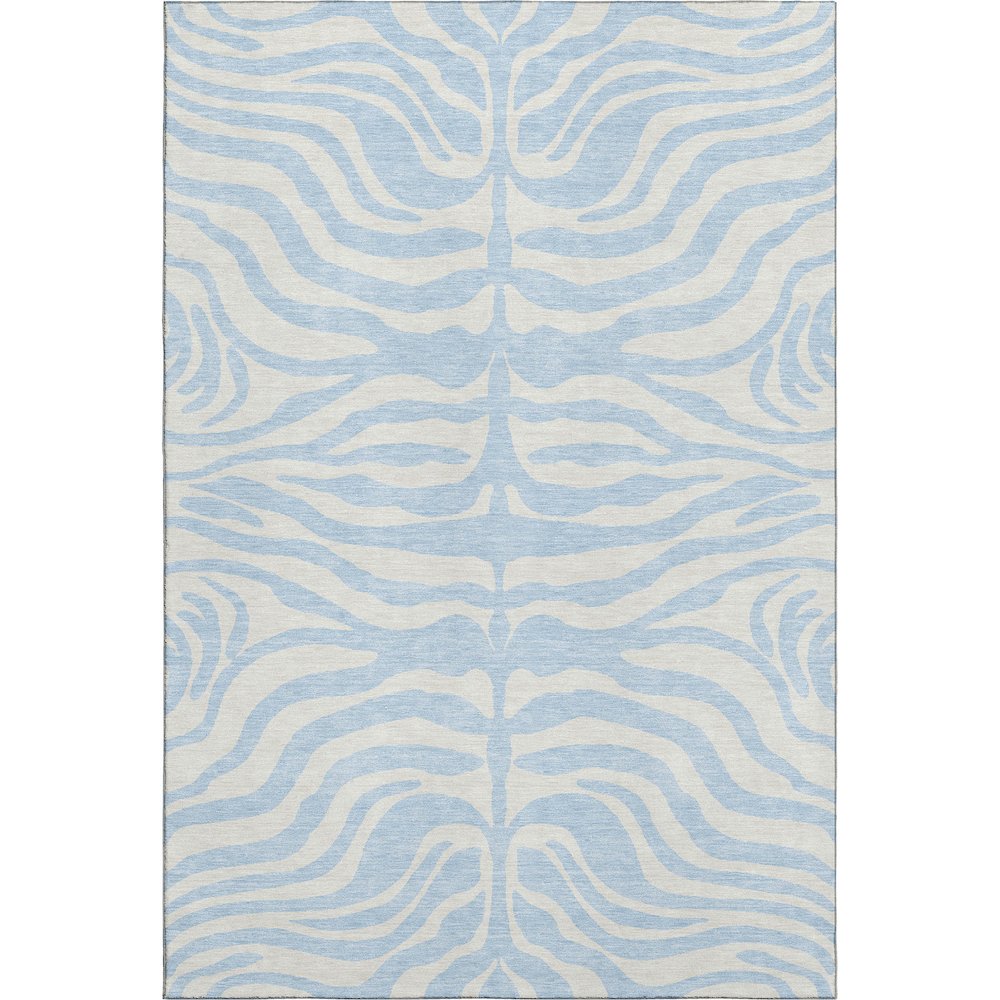 Premium Machine Washable Mayfield AMF1042 Sky 2'6" x 3'10" Rug. Picture 1