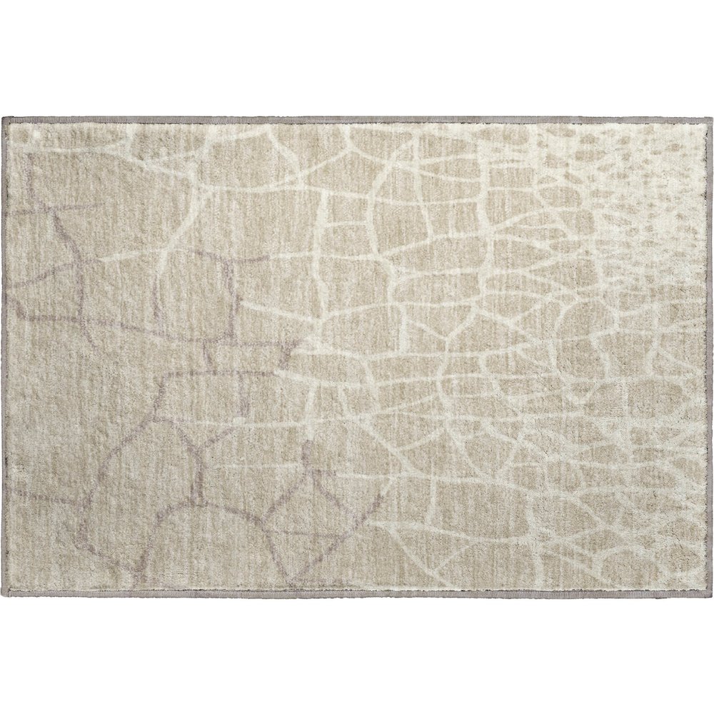 Premium Machine Washable Mayfield AMF1049 Beige 1'8" x 2'6" Rug. Picture 1