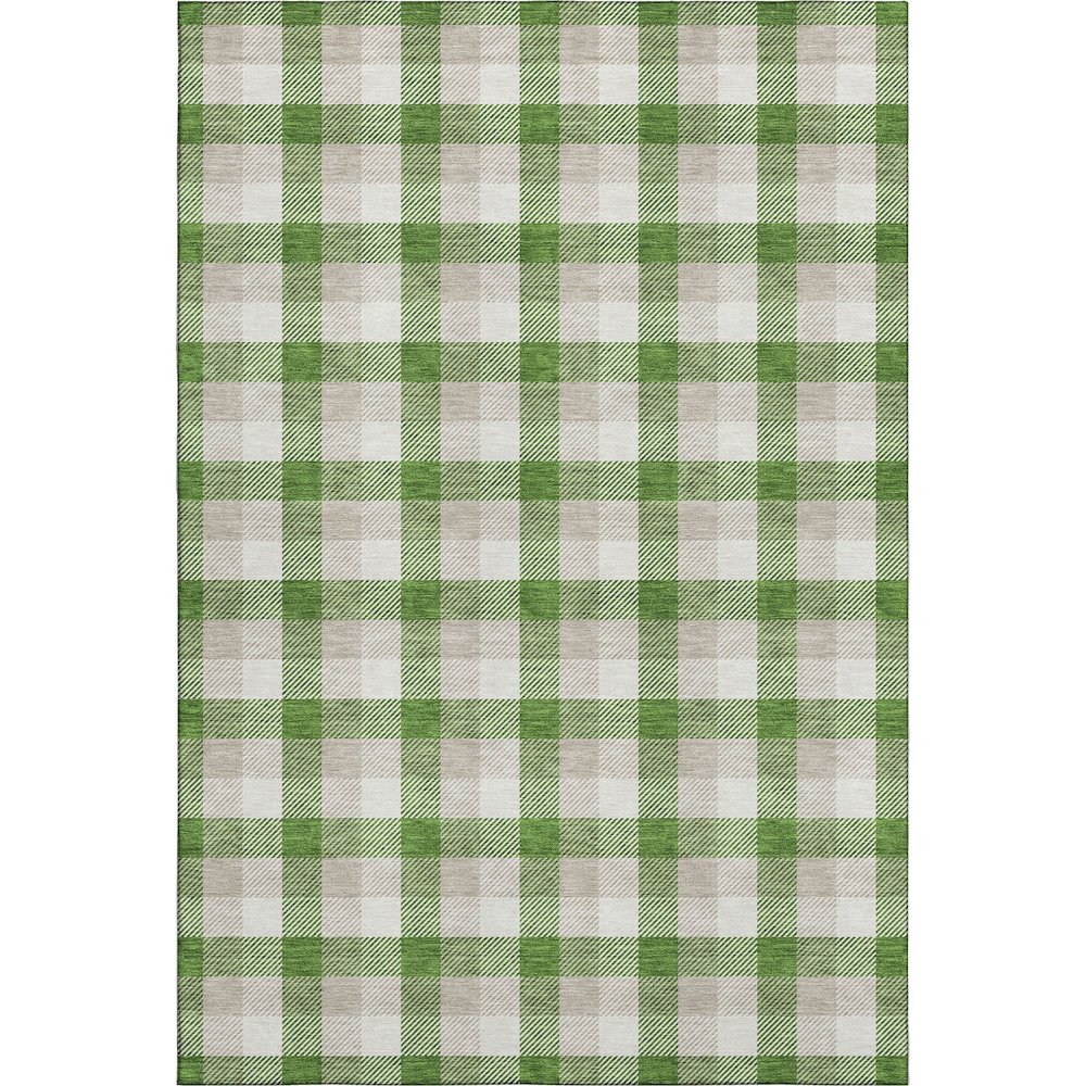 Premium Machine Washable Mayfield AMF1053 Emerald 2'6" x 3'10" Rug. Picture 1