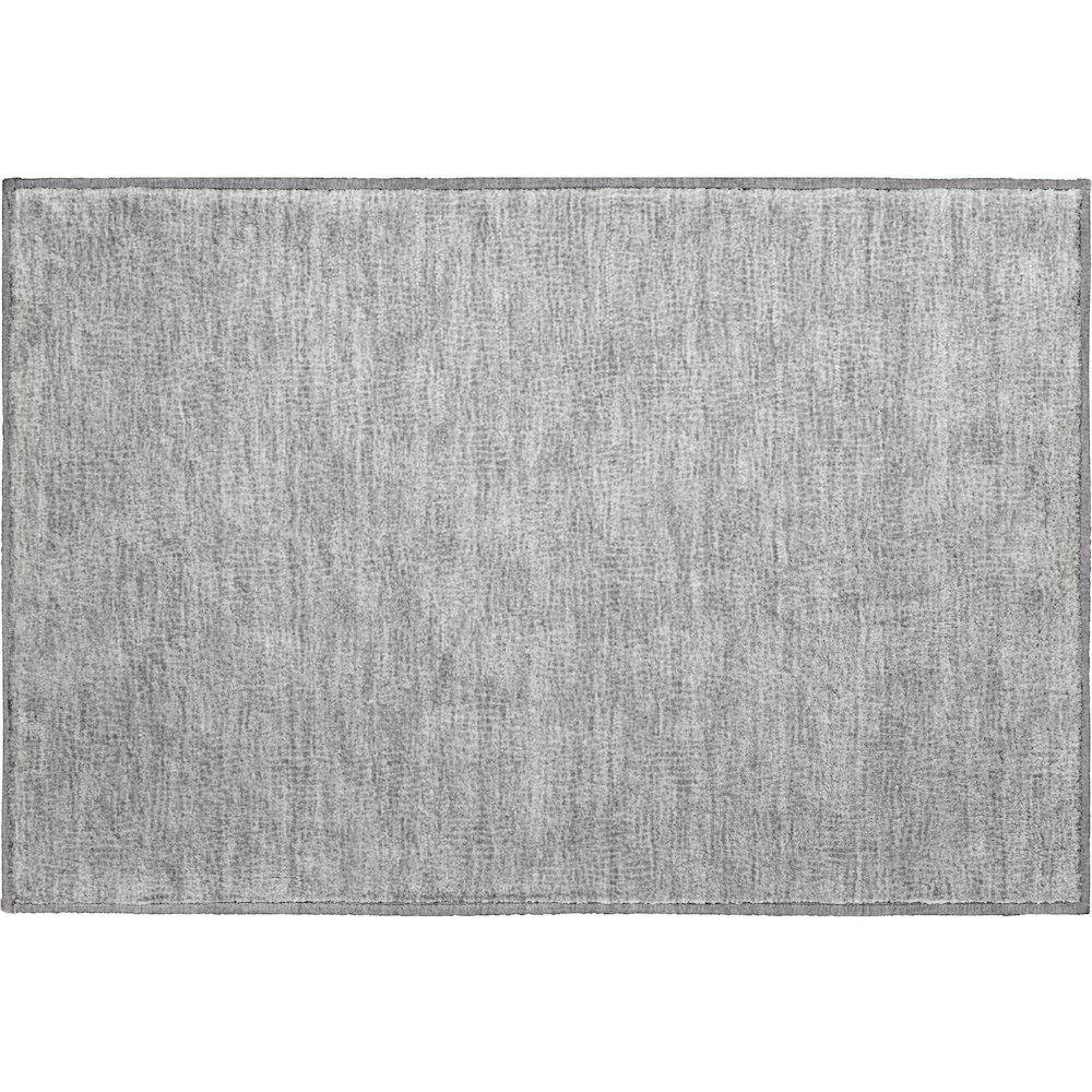 Premium Machine Washable Mayfield AMF1057 Gray 1'8" x 2'6" Rug. Picture 1