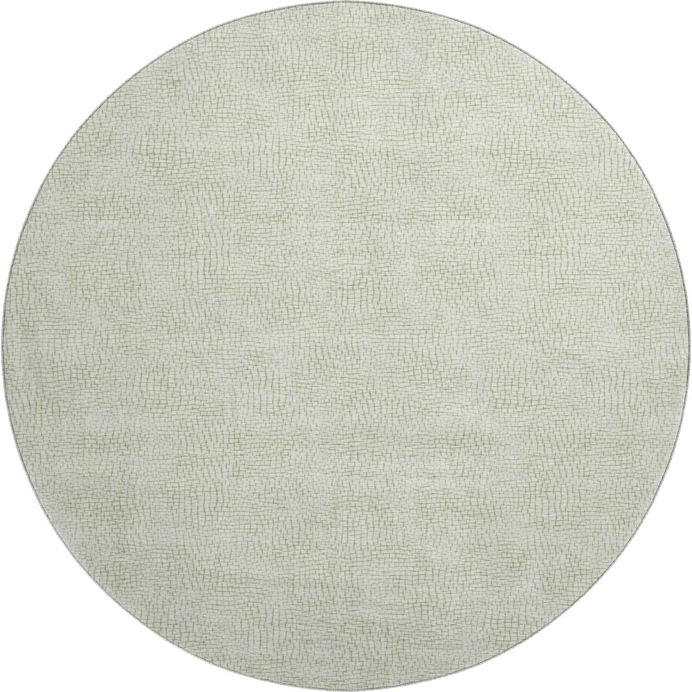 Premium Machine Washable Mayfield AMF1058 Aloe 8' x 8' Round Rug. Picture 1