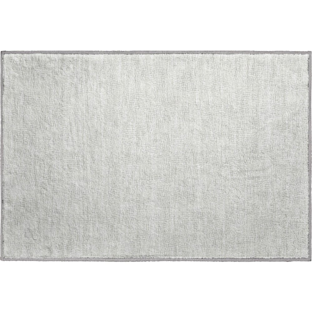 Premium Machine Washable Mayfield AMF1058 Silver 1'8" x 2'6" Rug. Picture 1