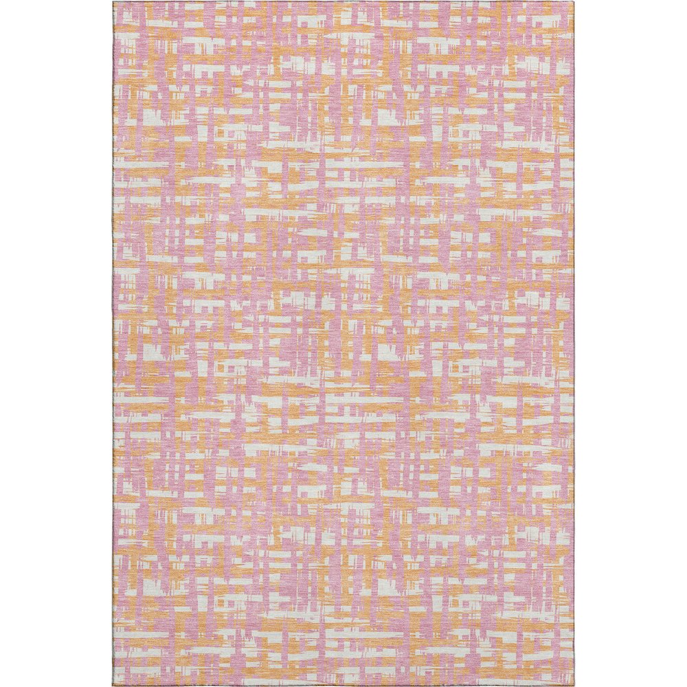 Premium Machine Washable Mayfield AMF1060 Pink 2'6" x 3'10" Rug. Picture 1