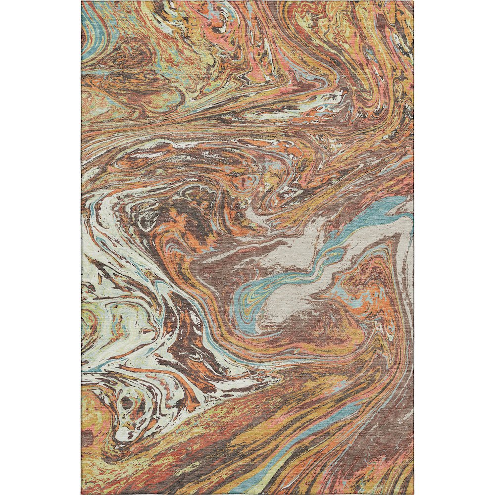 Premium Machine Washable Mayfield AMF1061 Khaki 2'6" x 3'10" Rug. Picture 1