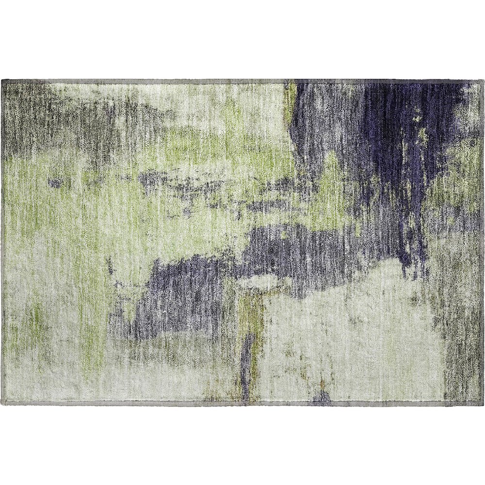 Premium Machine Washable Mayfield AMF1068 Fern 1'8" x 2'6" Rug. Picture 1