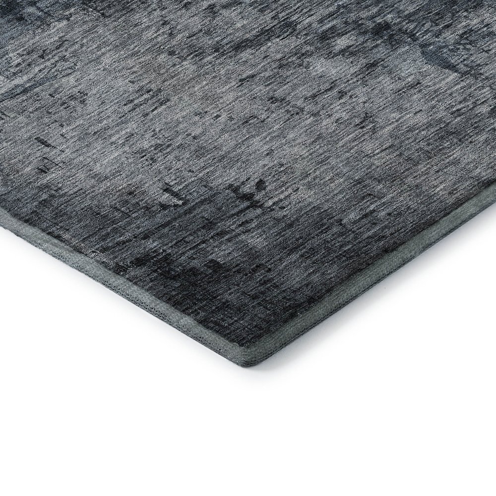Premium Machine Washable Mayfield AMF1069 Blue 1'8" x 2'6" Rug. Picture 3