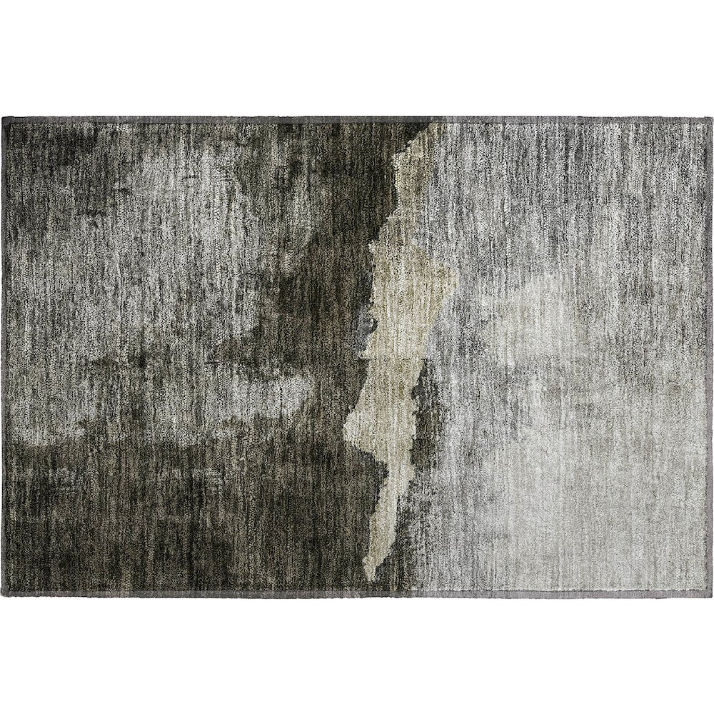 Premium Machine Washable Mayfield AMF1069 Taupe 1'8" x 2'6" Rug. Picture 1