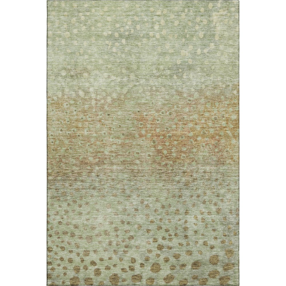 Premium Machine Washable Mayfield AMF1074 Aloe 2'6" x 3'10" Rug. Picture 1
