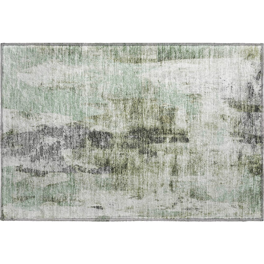 Premium Machine Washable Mayfield AMF1076 Mint 1'8" x 2'6" Rug. Picture 1