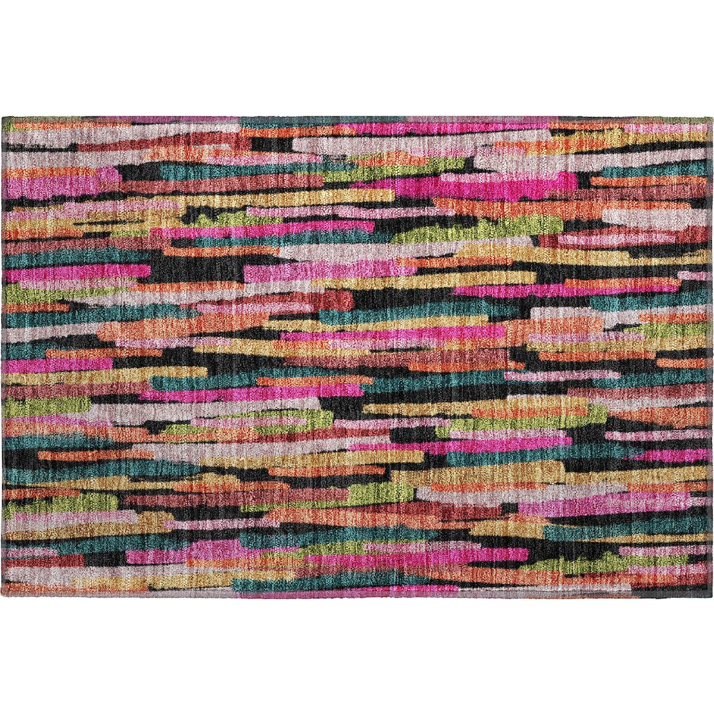 Premium Machine Washable Mayfield AMF1079 Pink 1'8" x 2'6" Rug. Picture 1
