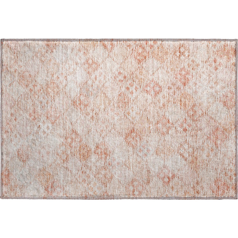 Premium Machine Washable Mayfield AMF1081 Pink 1'8" x 2'6" Rug. Picture 1