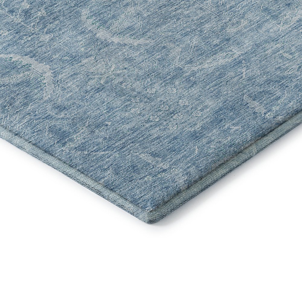 Premium Machine Washable Mayfield AMF1083 Sky 1'8" x 2'6" Rug. Picture 3
