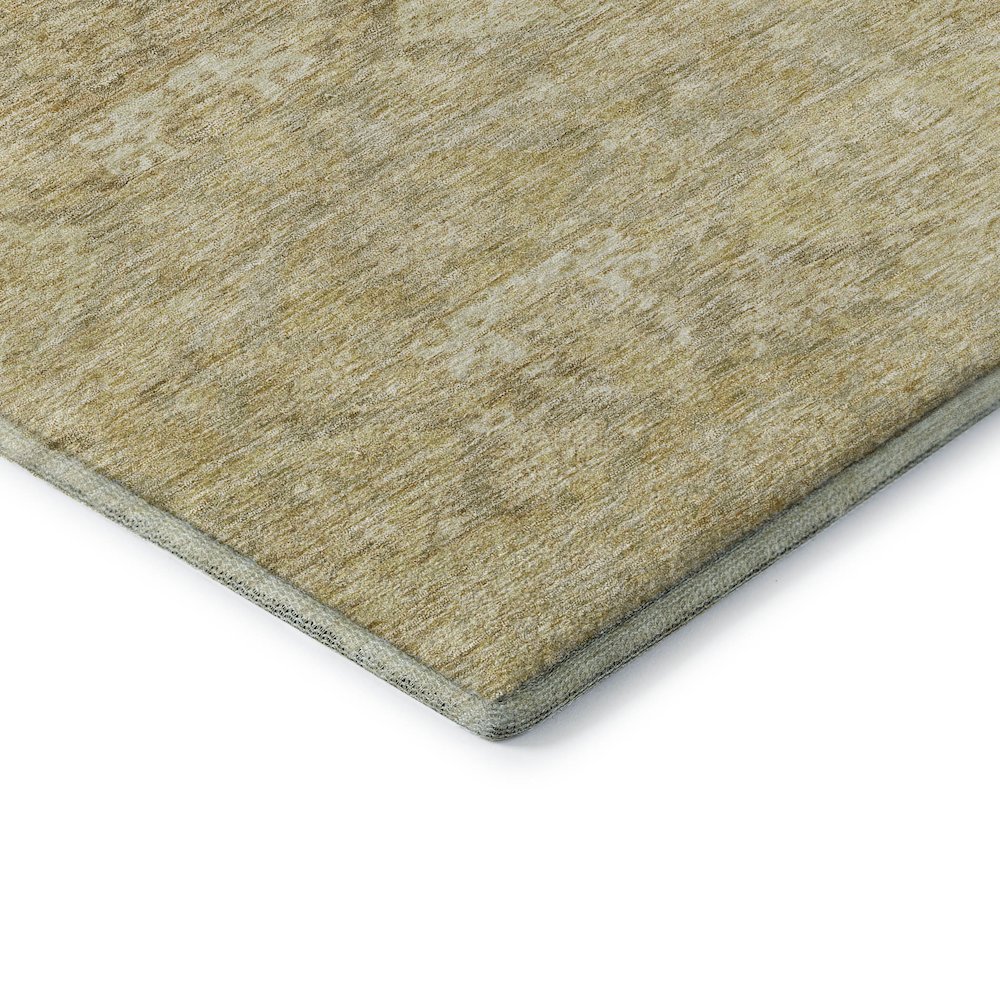 Premium Machine Washable Mayfield AMF1084 Wheat 1'8" x 2'6" Rug. Picture 3