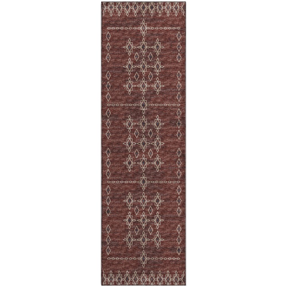 Premium Machine Washable Mayfield  Canyon 2'3" x 7'6" Runner Rug. Picture 1