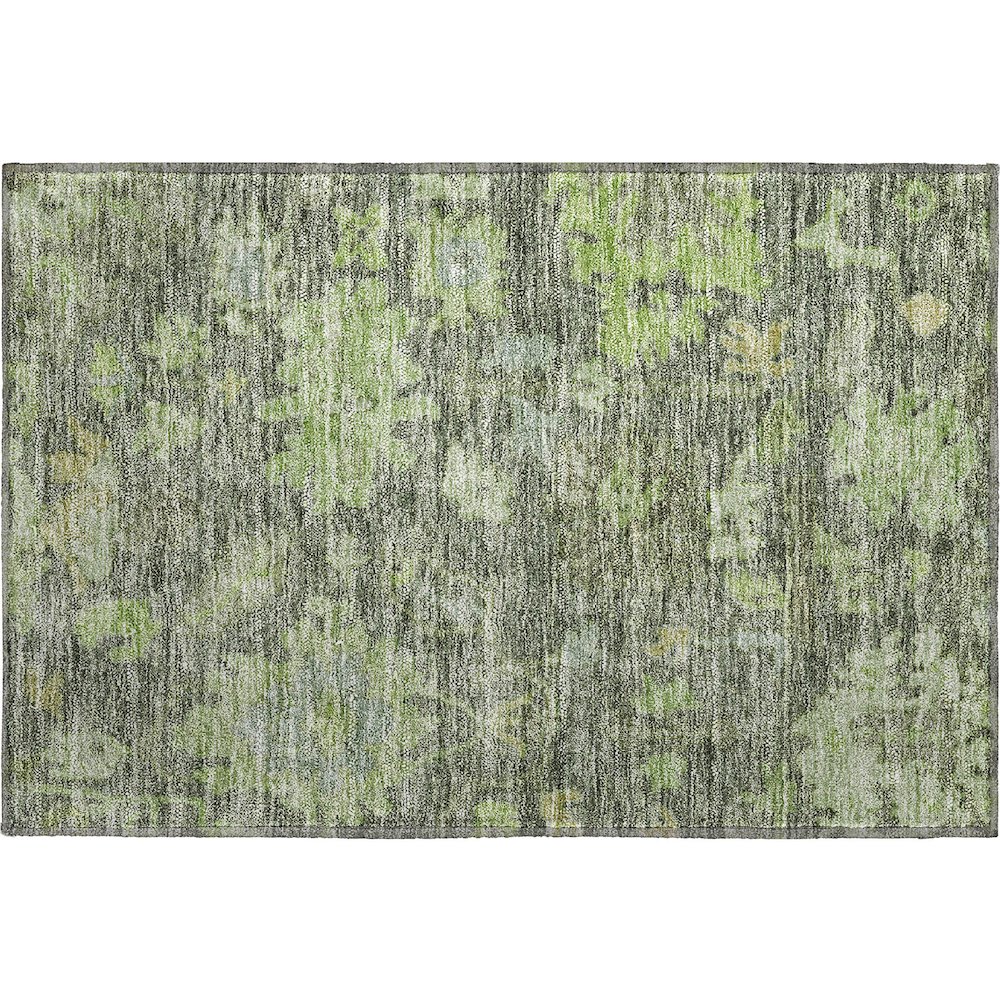 Premium Machine Washable Mayfield AMF1108 Fern 1'8" x 2'6" Rug. Picture 1