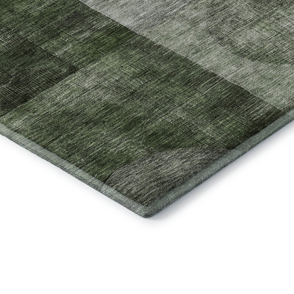Premium Machine Washable Mayfield AMF1114 Fern 1'8" x 2'6" Rug. Picture 3