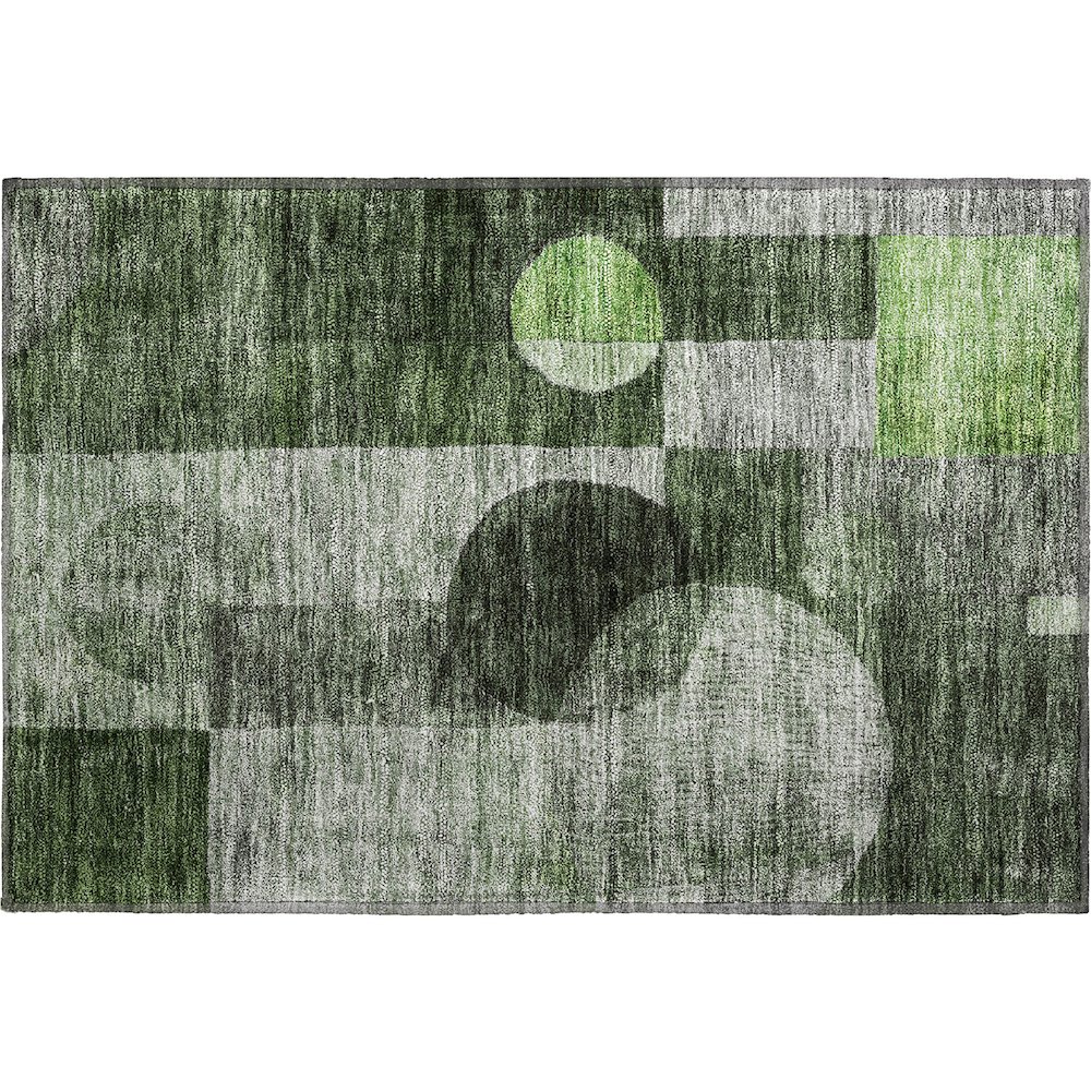 Premium Machine Washable Mayfield AMF1114 Fern 1'8" x 2'6" Rug. Picture 1