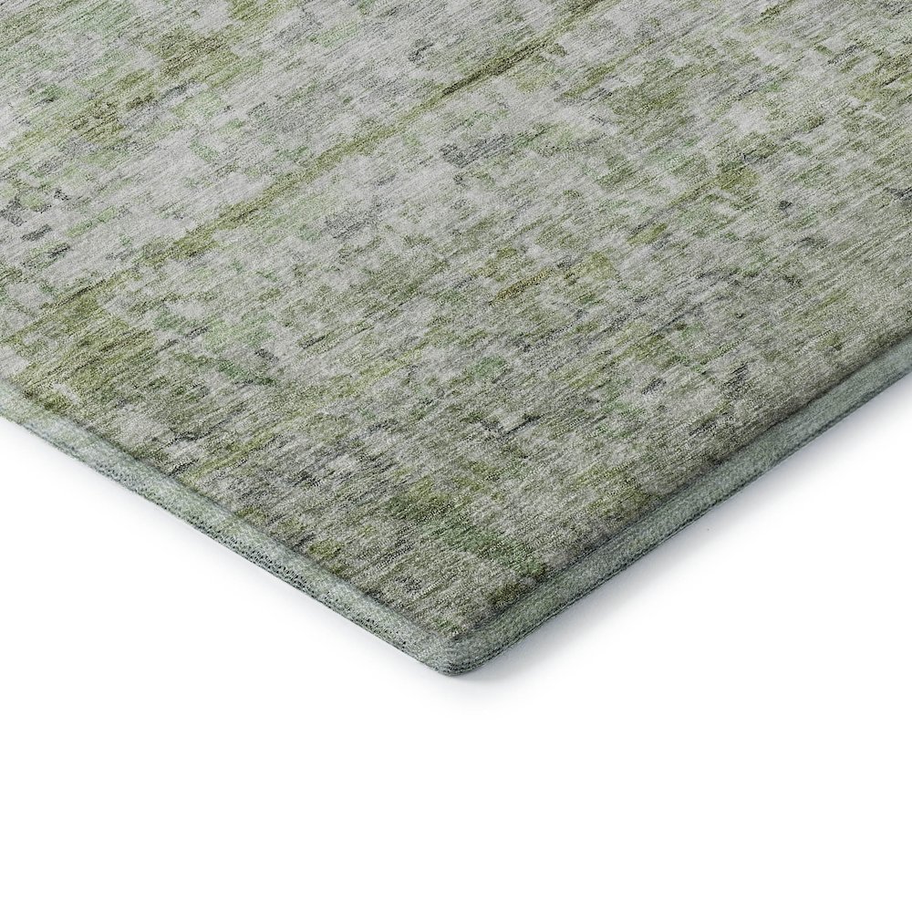 Premium Machine Washable Mayfield AMF1127 Aloe 1'8" x 2'6" Rug. Picture 3