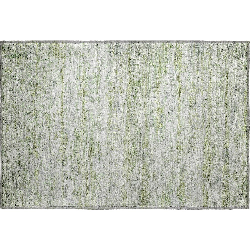 Premium Machine Washable Mayfield AMF1127 Aloe 1'8" x 2'6" Rug. Picture 1