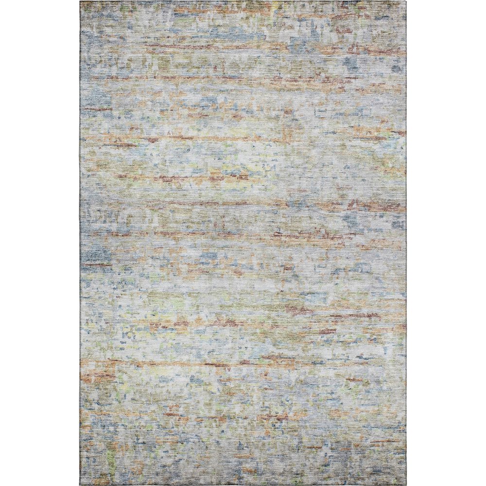 Premium Machine Washable Mayfield AMF1127 Copper 2'6" x 3'10" Rug. Picture 1