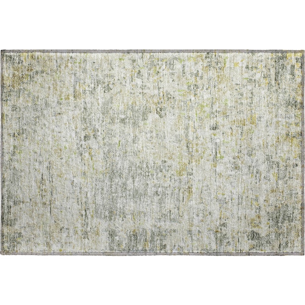 Premium Machine Washable Mayfield AMF1128 Sage 1'8" x 2'6" Rug. Picture 1