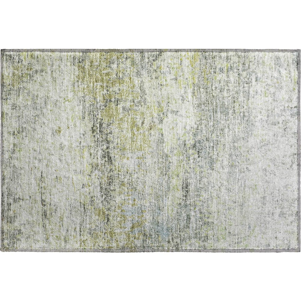 Premium Machine Washable Mayfield AMF1129 Aloe 1'8" x 2'6" Rug. Picture 1