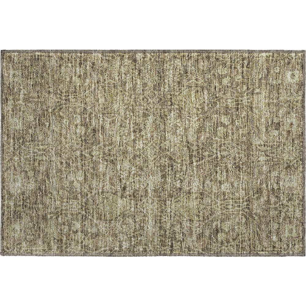 Premium Machine Washable Mayfield AMF1133 Brown 1'8" x 2'6" Rug. Picture 1