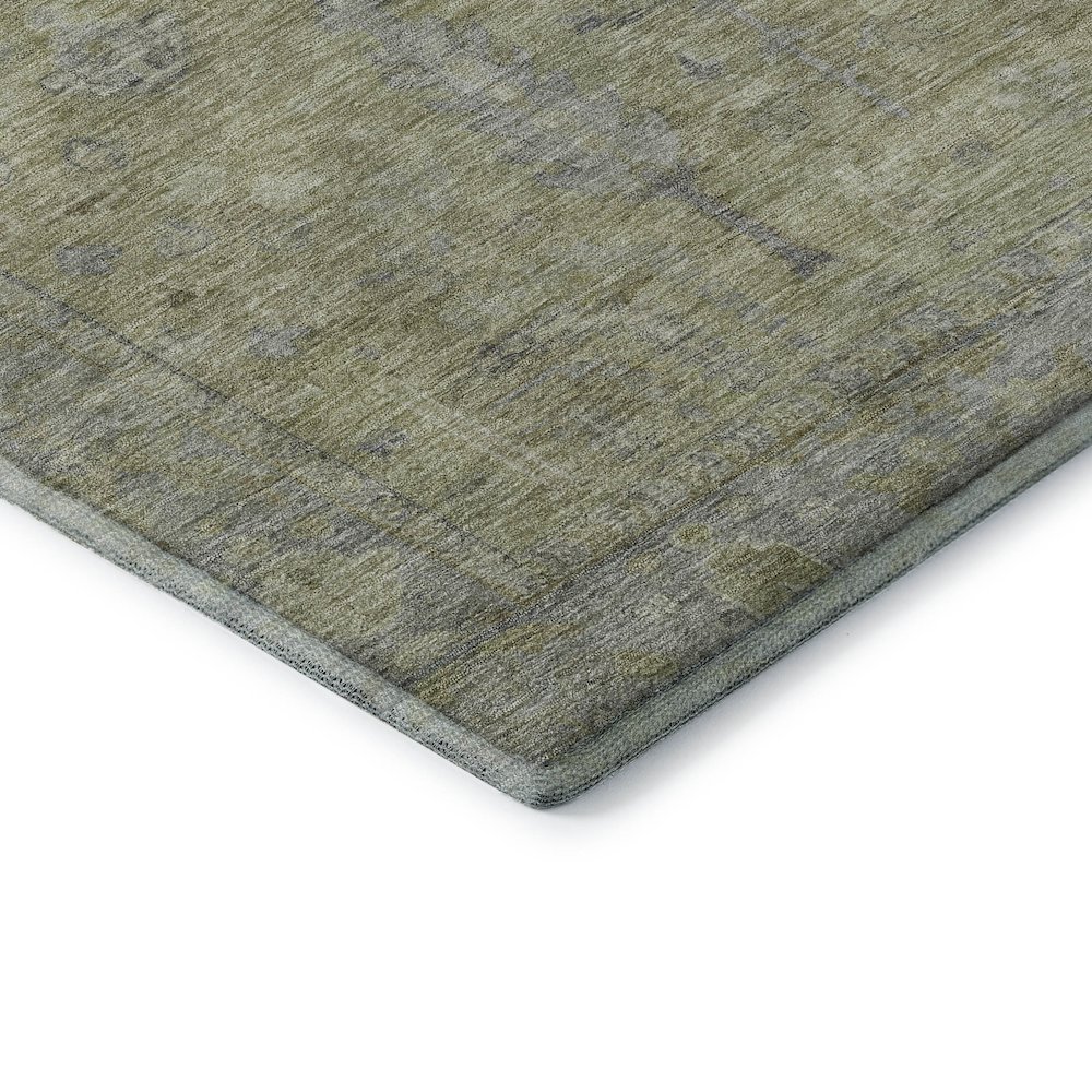 Premium Machine Washable Mayfield AMF1135 Aloe 1'8" x 2'6" Rug. Picture 3