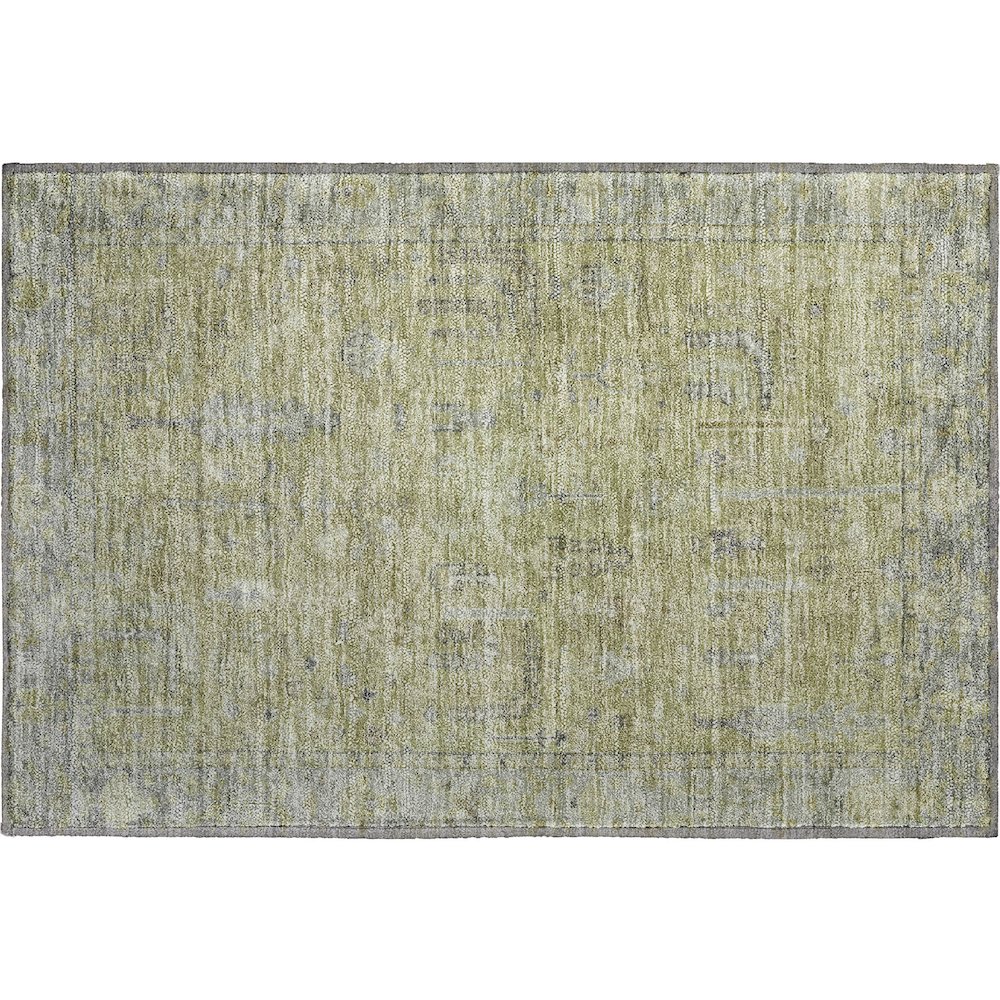 Premium Machine Washable Mayfield AMF1135 Aloe 1'8" x 2'6" Rug. Picture 1