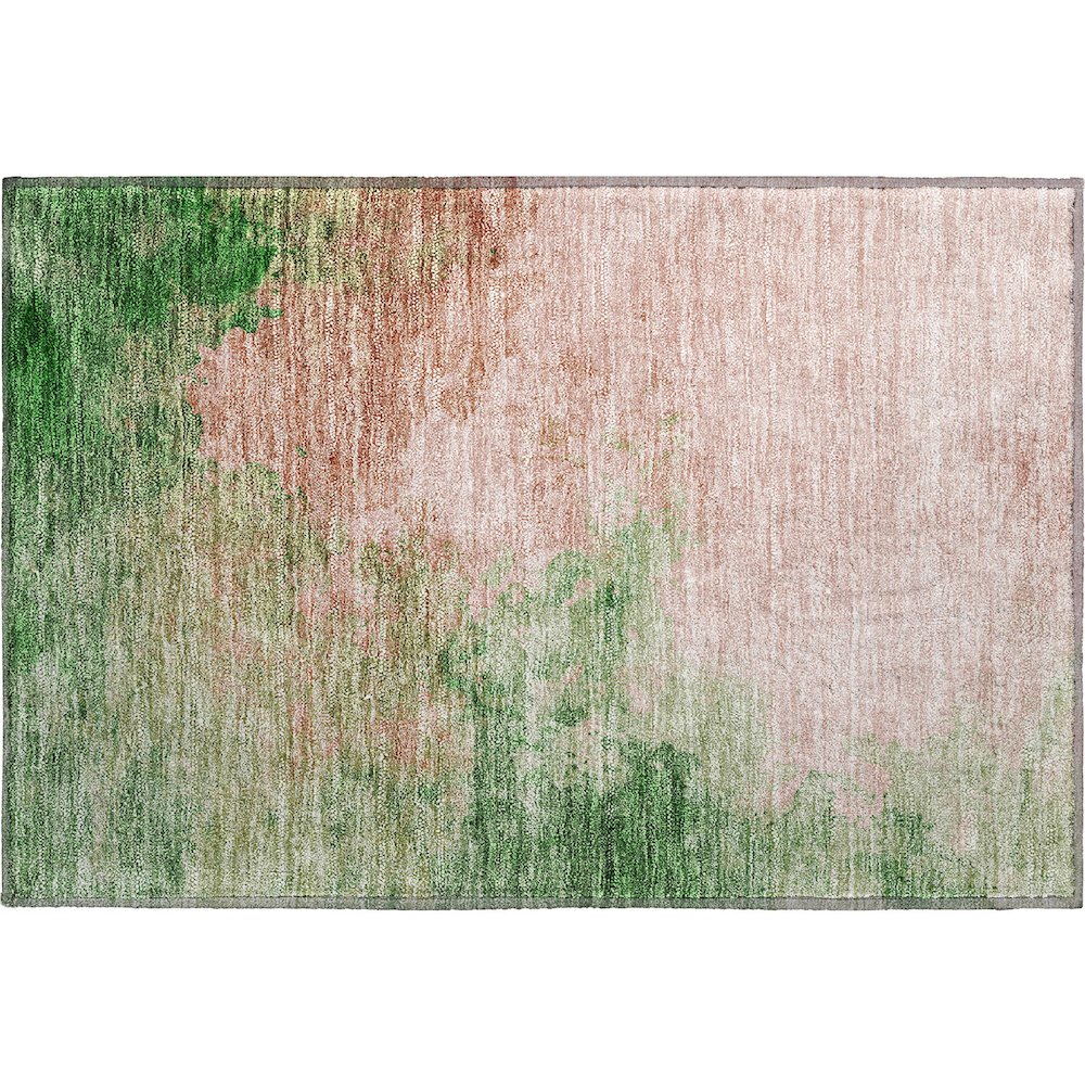 Premium Machine Washable Mayfield AMF1138 Pink 1'8" x 2'6" Rug. Picture 1