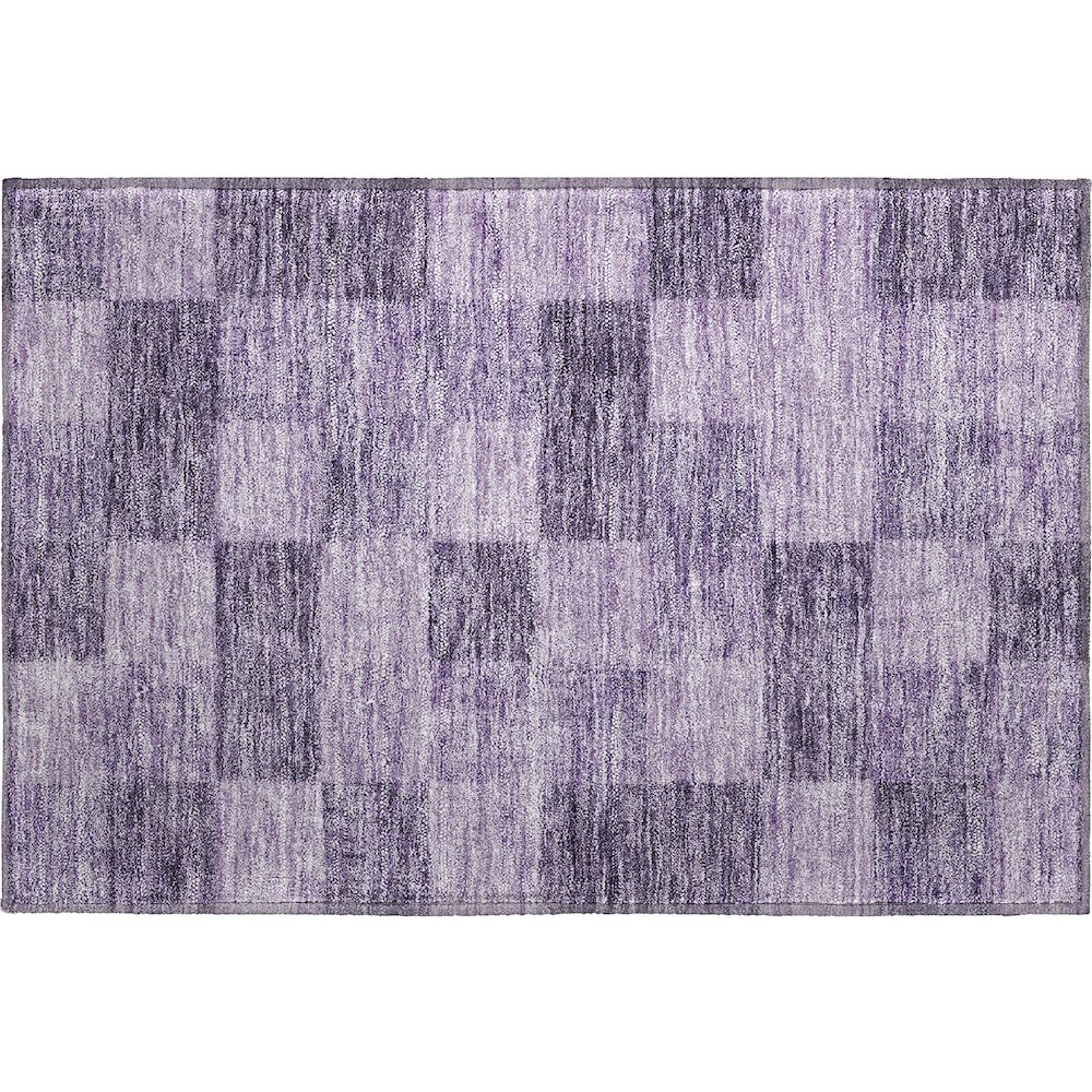 Premium Machine Washable Mayfield AMF1139 Purple 1'8" x 2'6" Rug. Picture 1