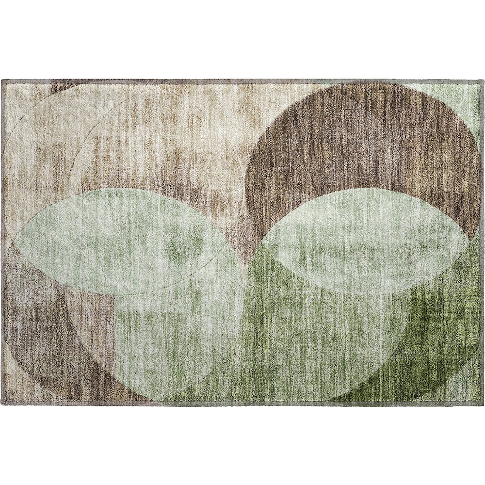 Premium Machine Washable Mayfield AMF1140 Aloe 1'8" x 2'6" Rug. Picture 1