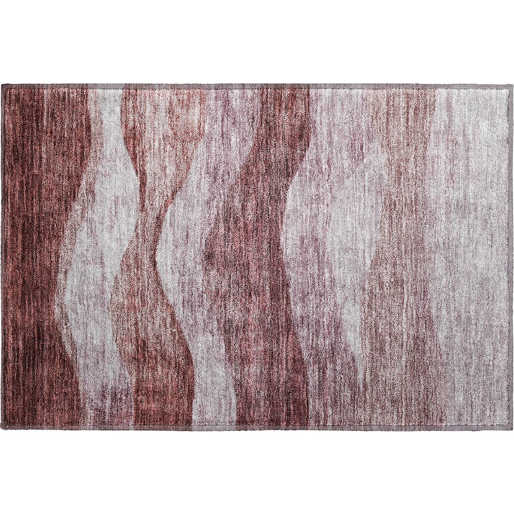 Premium Machine Washable Mayfield AMF1141 Blush 1'8" x 2'6" Rug. Picture 1