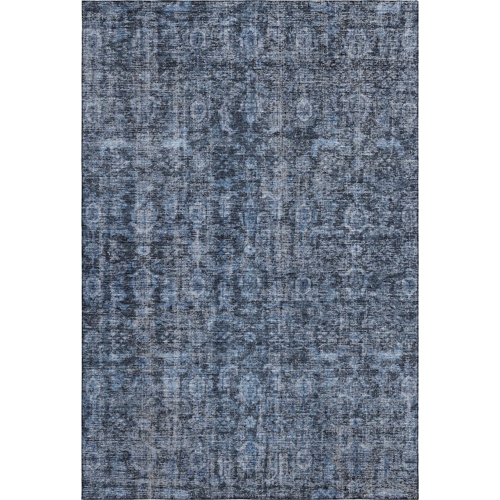Premium Machine Washable Mayfield AMF1145 Blue 2'6" x 3'10" Rug. Picture 1
