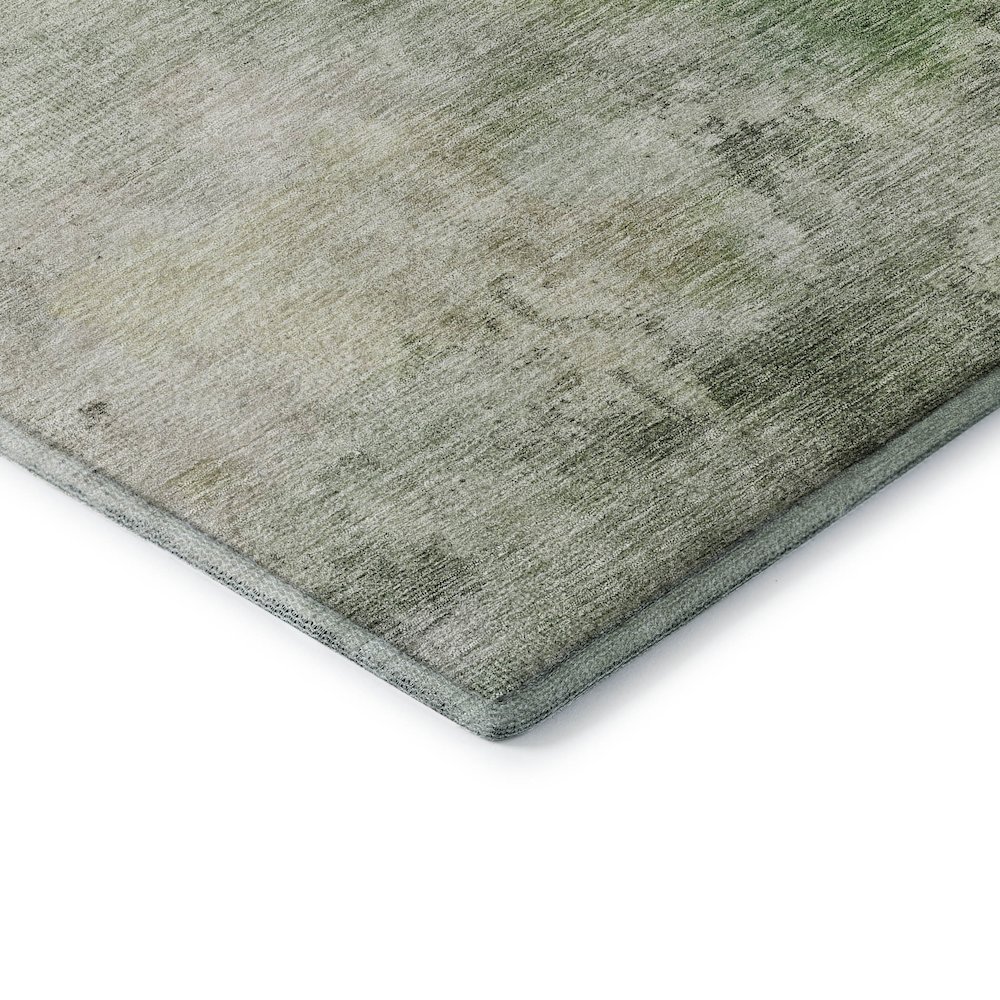 Premium Machine Washable Mayfield AMF1158 Aloe 1'8" x 2'6" Rug. Picture 3