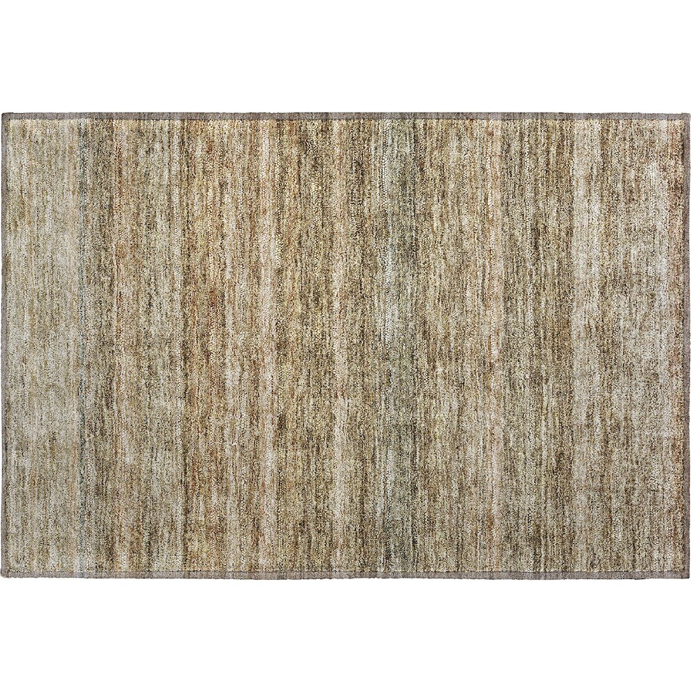 Premium Machine Washable Mayfield AMF1167 Copper 1'8" x 2'6" Rug. Picture 1