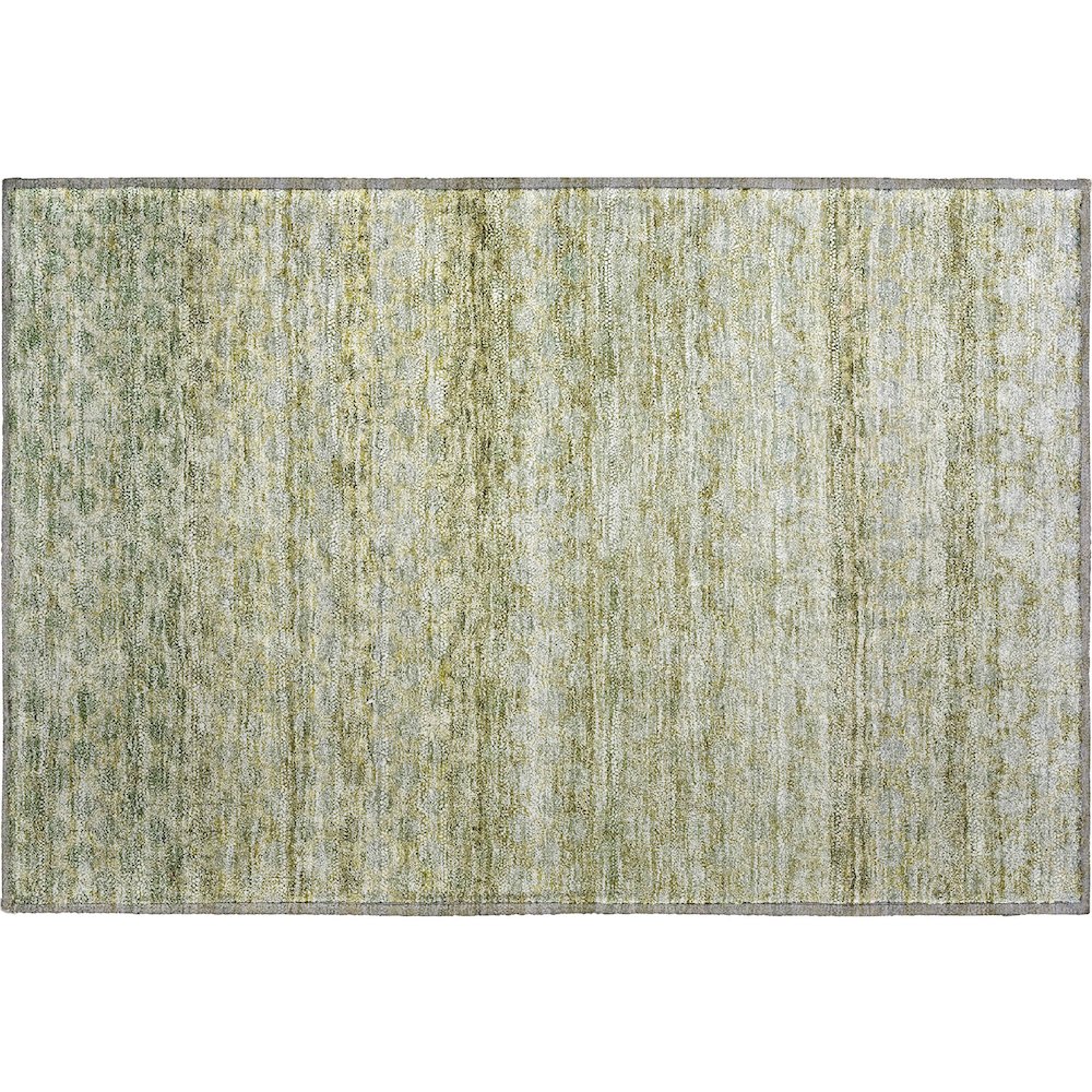 Premium Machine Washable Mayfield AMF1168 Aloe 1'8" x 2'6" Rug. Picture 1