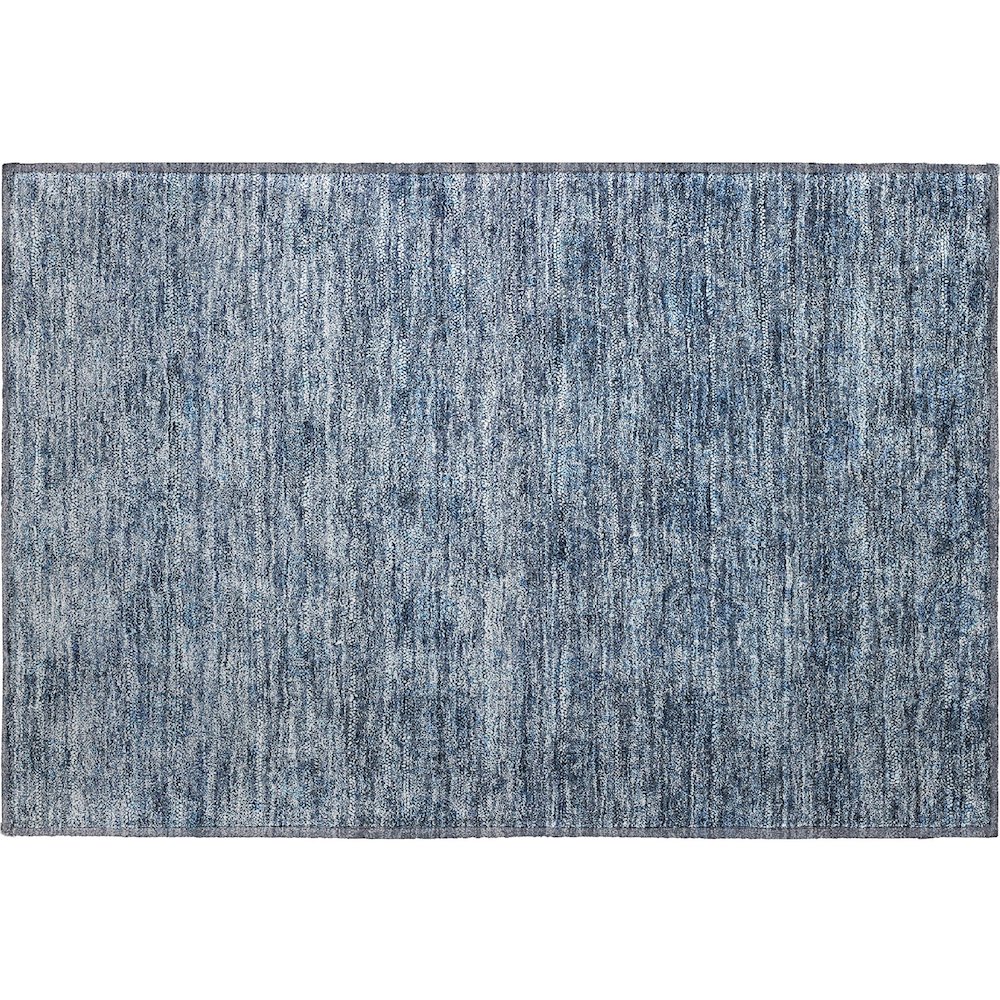 Premium Machine Washable Mayfield AMF1170 Blue 1'8" x 2'6" Rug. Picture 1