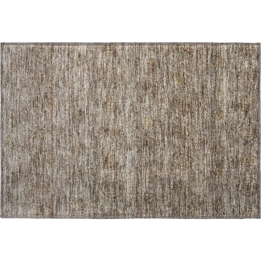 Premium Machine Washable Mayfield AMF1170 Brown 1'8" x 2'6" Rug. Picture 1