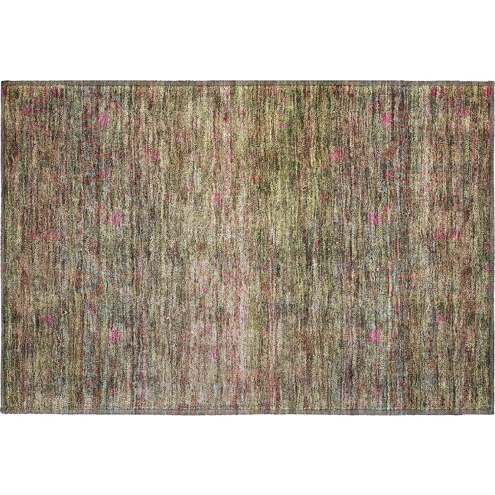 Premium Machine Washable Mayfield AMF1171 Cactus 1'8" x 2'6" Rug. Picture 1