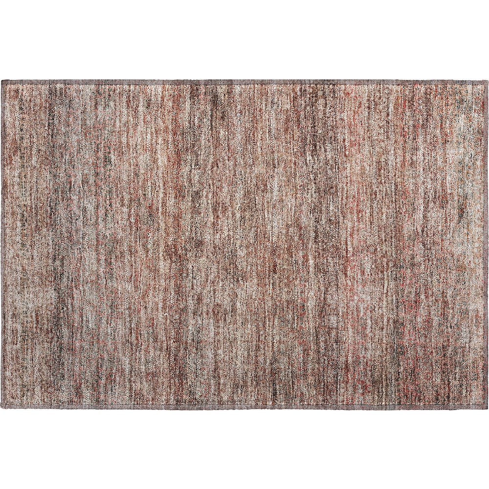 Premium Machine Washable Mayfield AMF1174 Coral 1'8" x 2'6" Rug. Picture 1