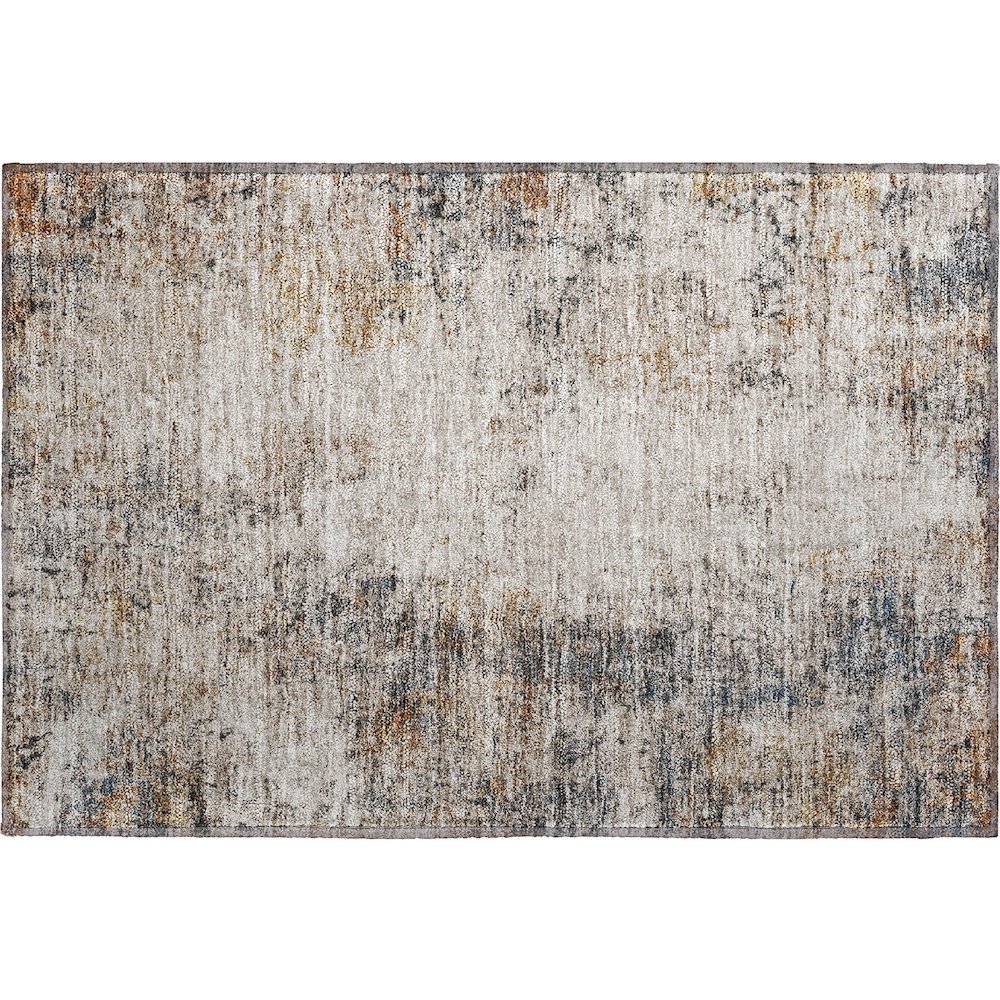 Premium Machine Washable Mayfield AMF1179 Putty 1'8" x 2'6" Rug. Picture 1