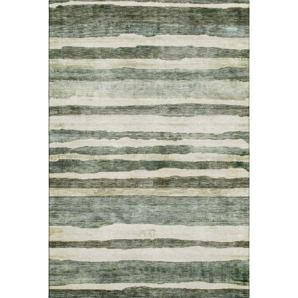 Premium Machine Washable Mayfield AMF1191 Sage 2'6" x 3'10" Rug. Picture 1