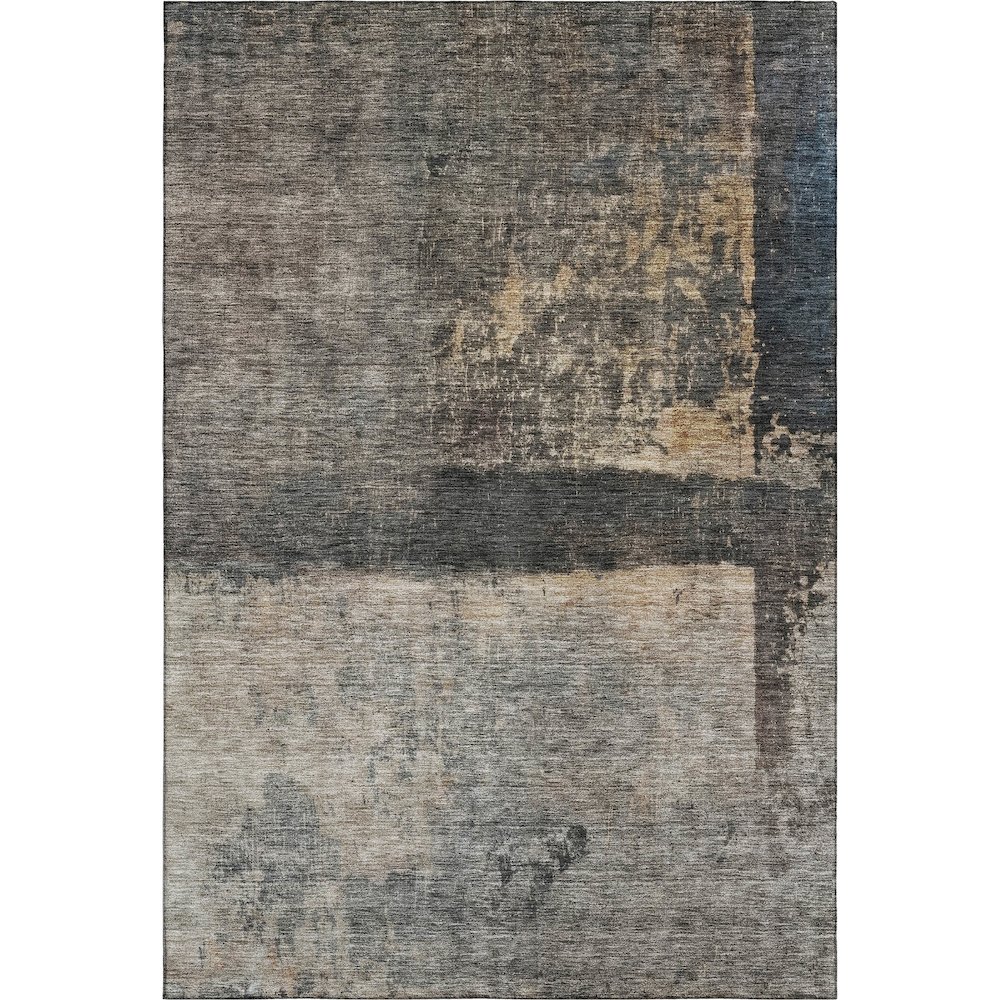 Premium Machine Washable Mayfield AMF1208 Coffee 2'6" x 3'10" Rug. Picture 1