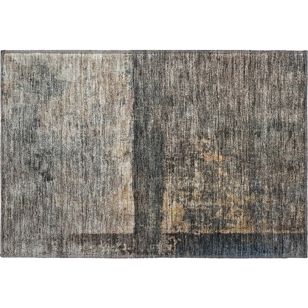 Premium Machine Washable Mayfield AMF1208 Coffee 1'8" x 2'6" Rug. Picture 1