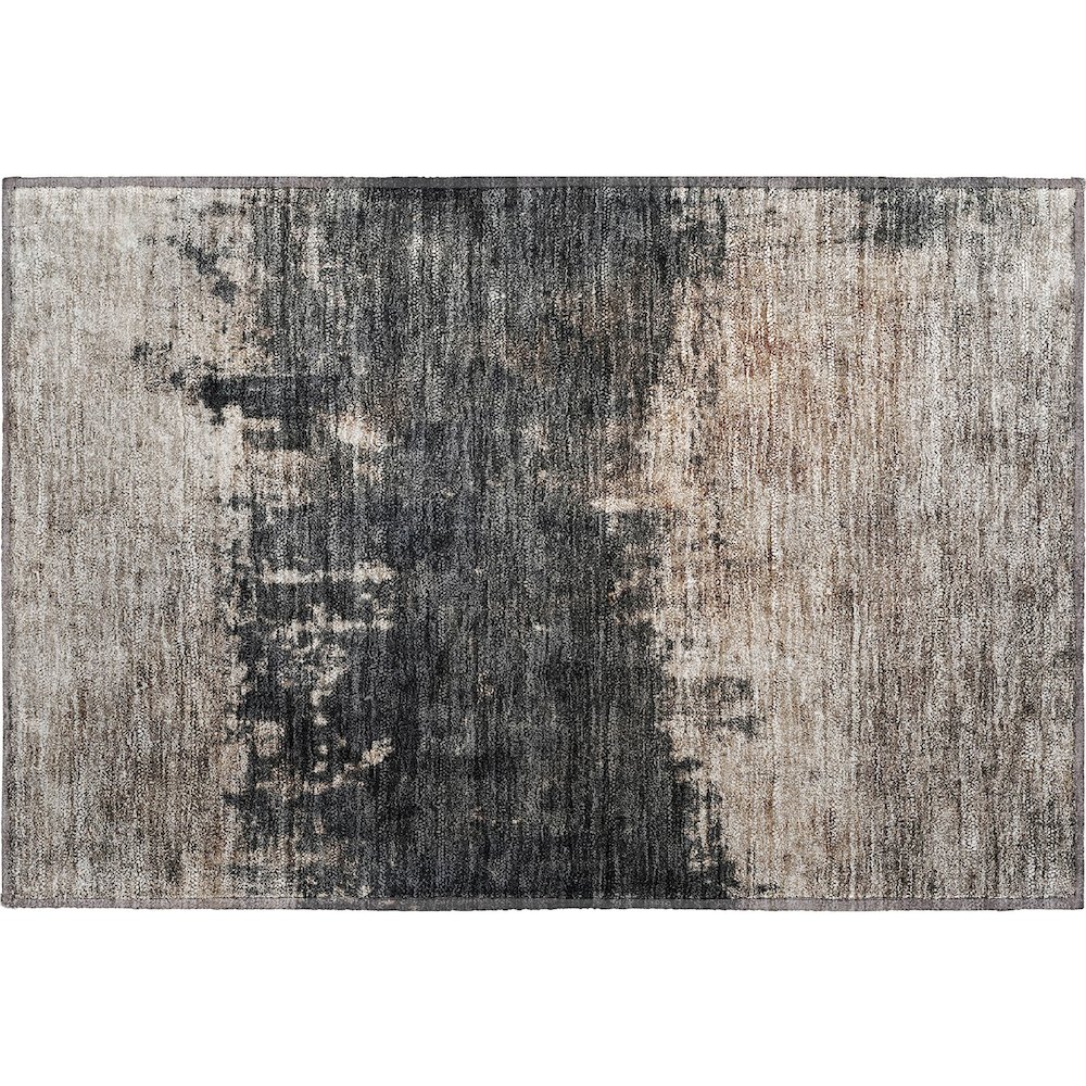 Premium Machine Washable Mayfield AMF1215 Taupe 1'8" x 2'6" Rug. Picture 1